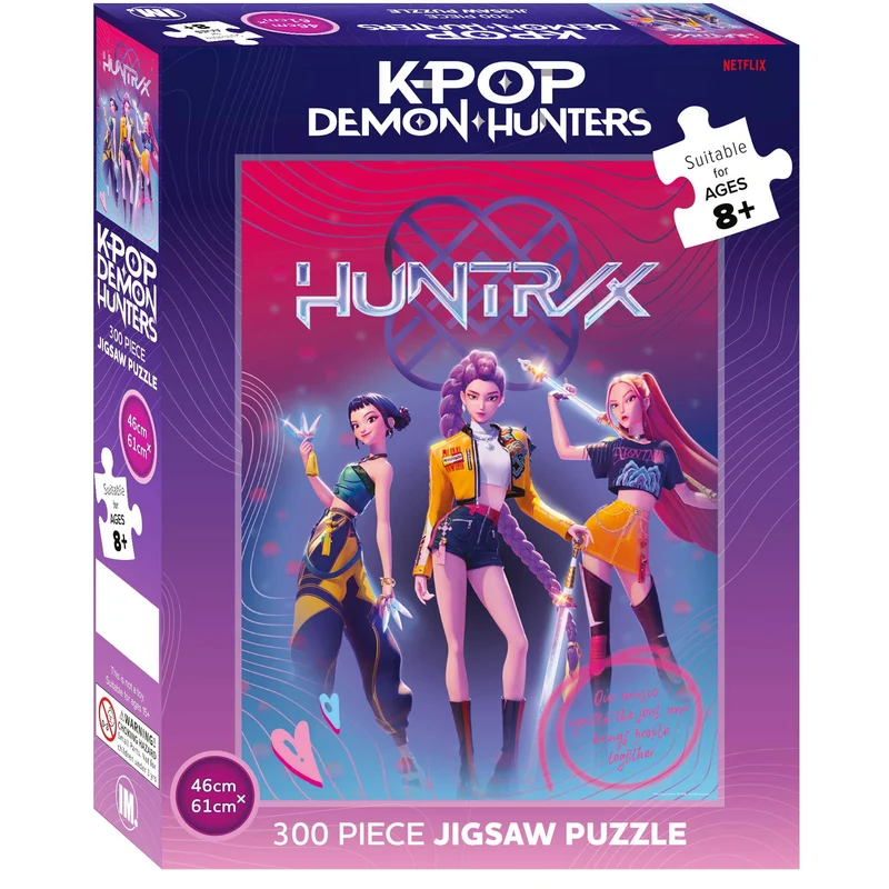 KPop Demon Hunters HUNTR/X Jigsaw Puzzle - 300 Piece