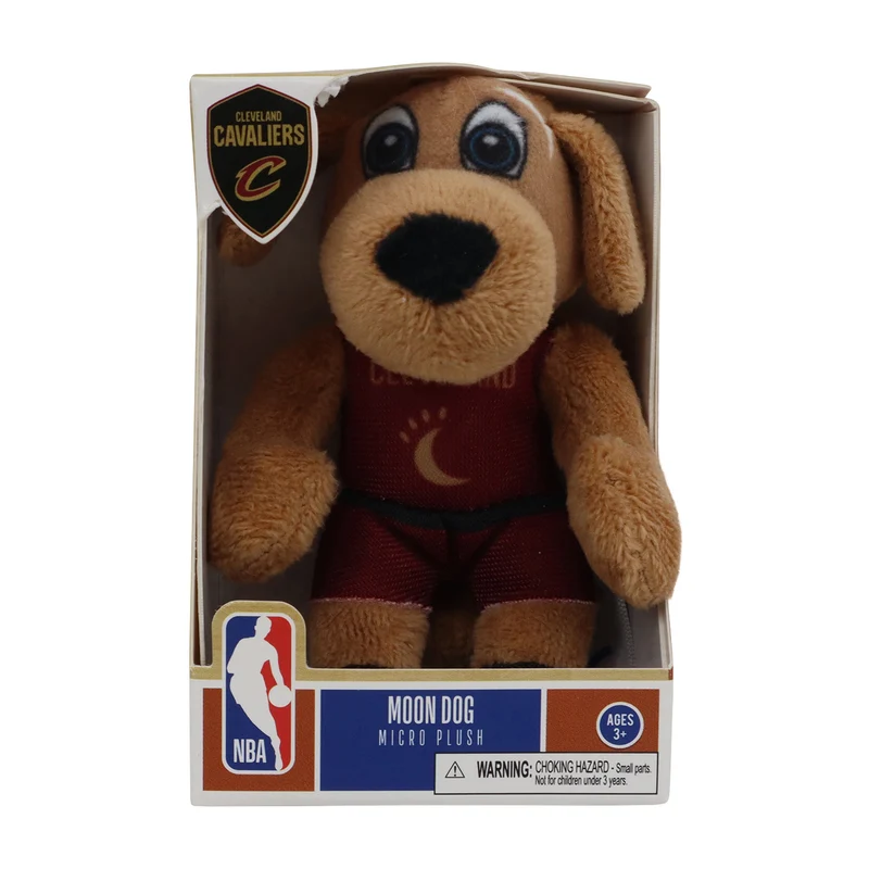 NBA Mascot Micro 3 Inch Plush - Cleveland Cavaliers Moon Dog