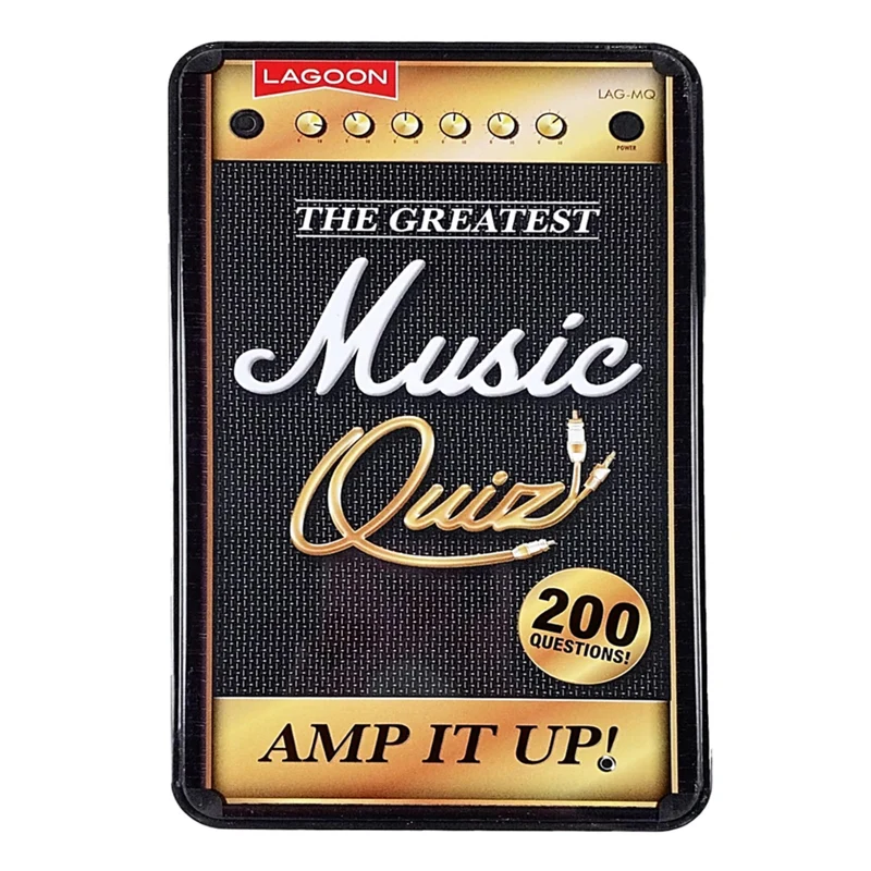 Lagoon The Greatest Music Quiz Tinned Game