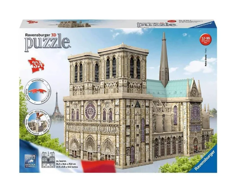 Ravensburger Notre Dame 3D 324 Piece
