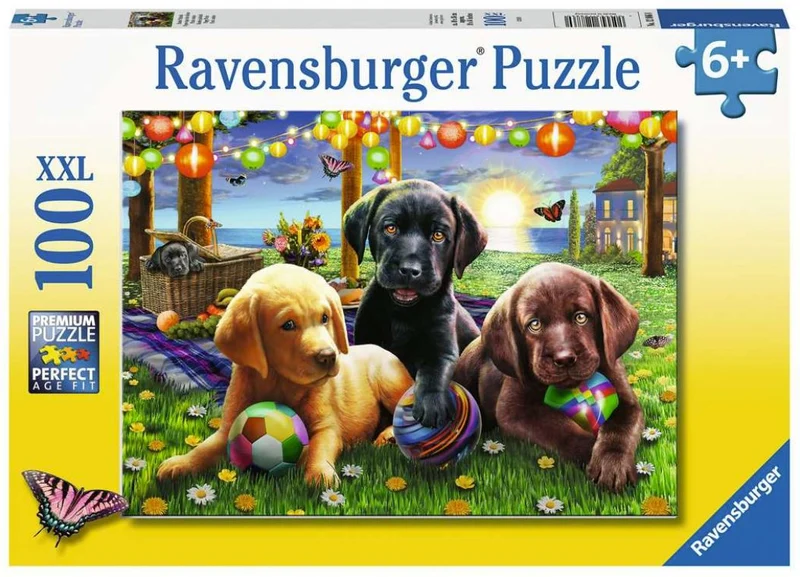Ravensburger Puppy Picnic 100 Piece