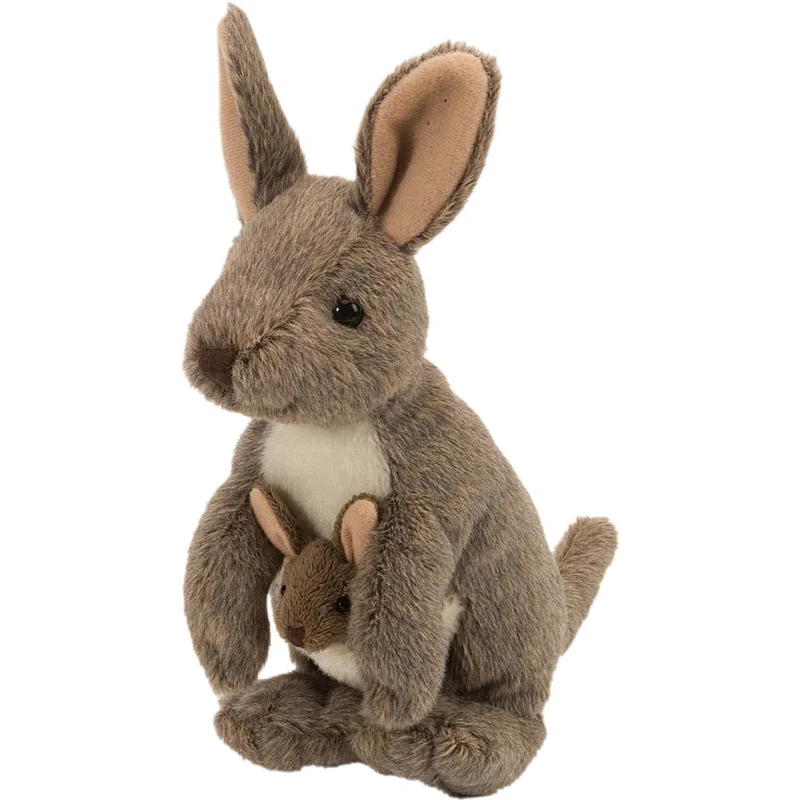 Wild Republic Mini Cuddlekins Kangaroo With Joey 8 Inch