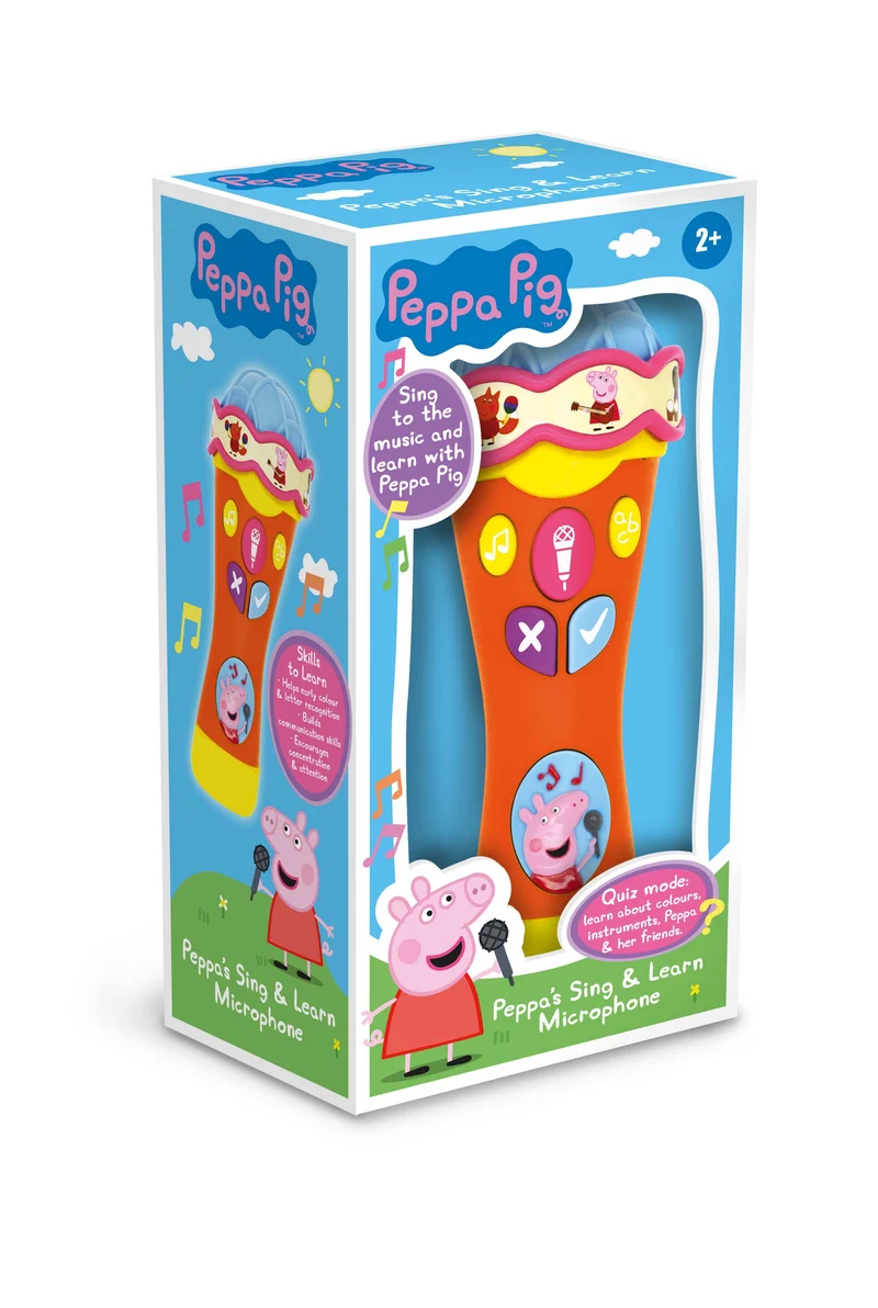 Peppa Pig Sing & Learn Microphone