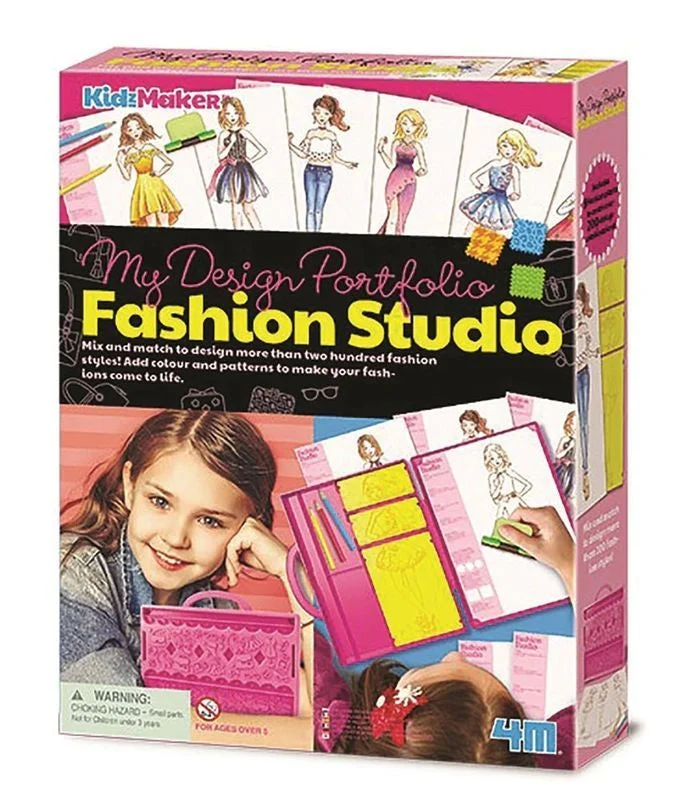 4M KidzMaker My Design Portfolio Fashion Studio