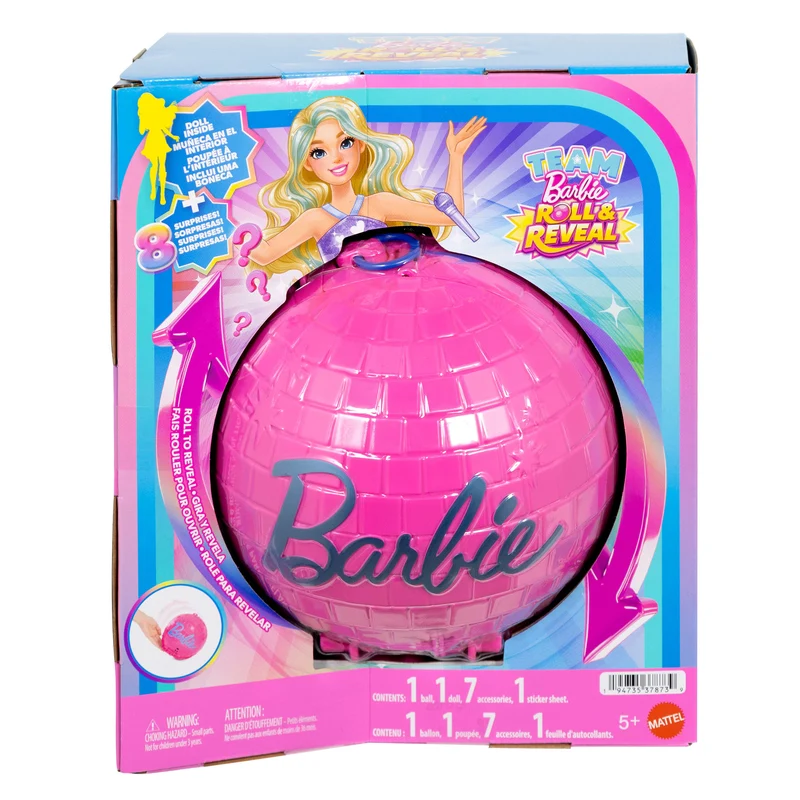 Barbie Career Burst Team Barbie Roll & Reveal Pop Star