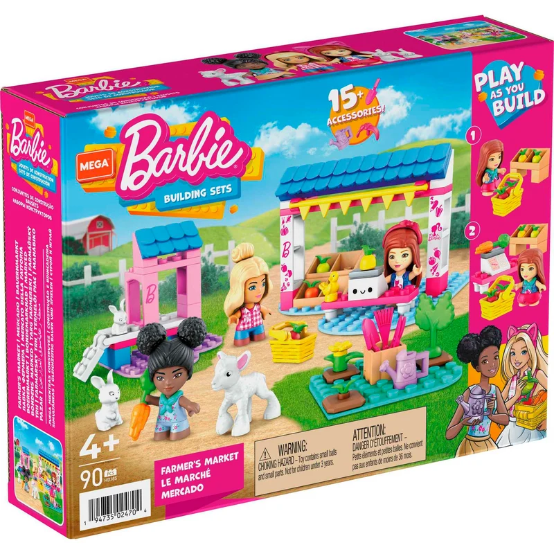 MEGA Barbie Building Sets Farmers Market
