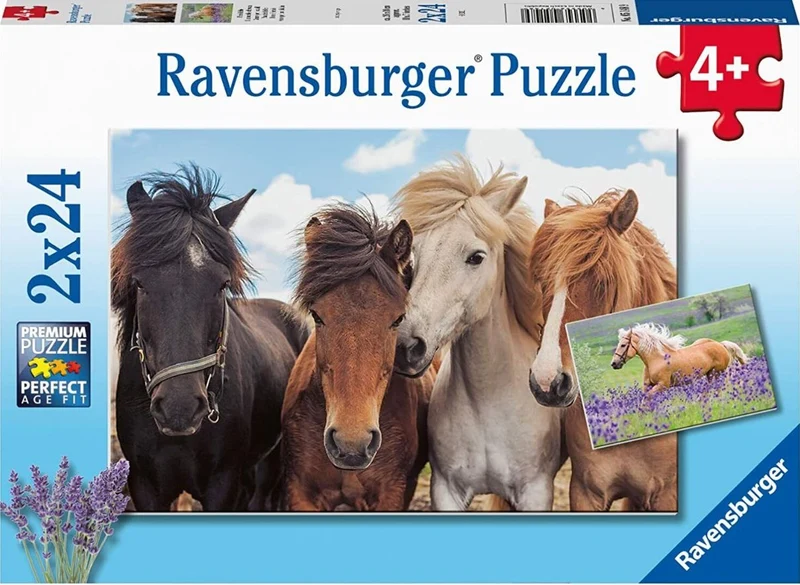 Ravensburger Horse Friends Puzzle 2X24 Piece