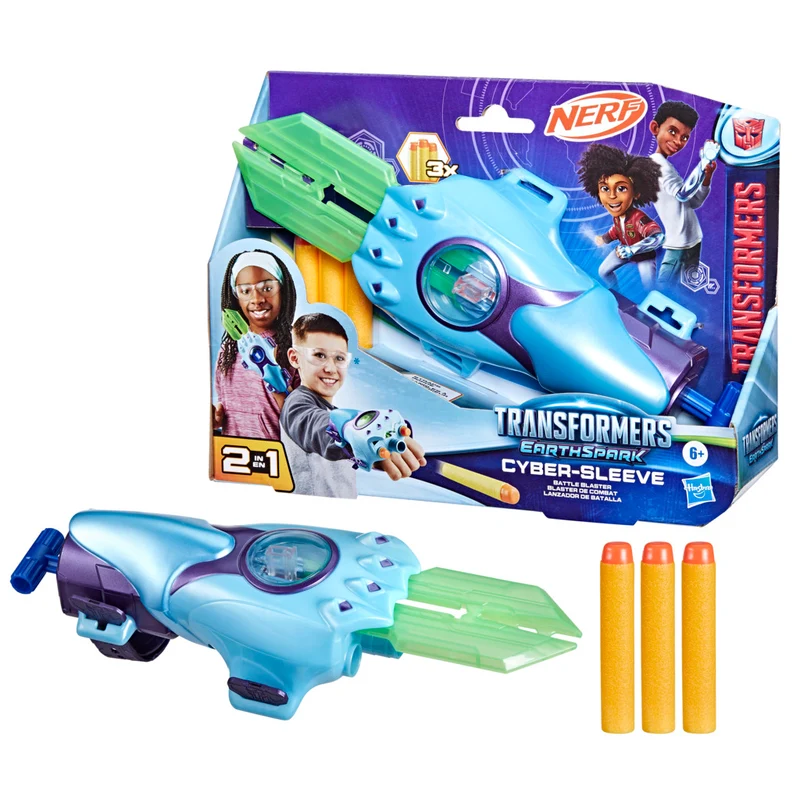 Transformers Earthspark Cyber-Sleeve Battle Blaster