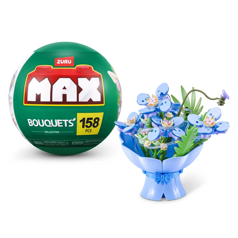 ZURU MAX Build More LED Bouquets Collection Series 1 - Blue
