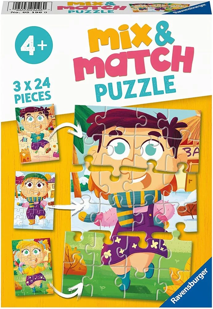 Ravensburger Fashion Mix 3x24 Piece
