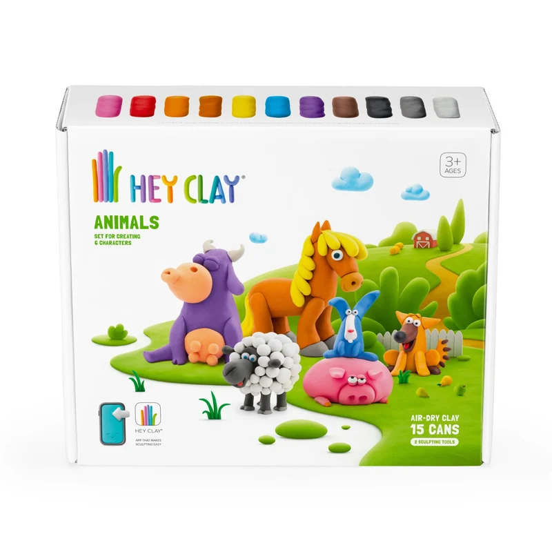 Hey Clay Animals Set 15 Cans