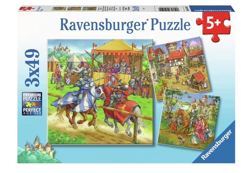 Ravensburger Life Of The Knight Puzzle 3X49 Piece