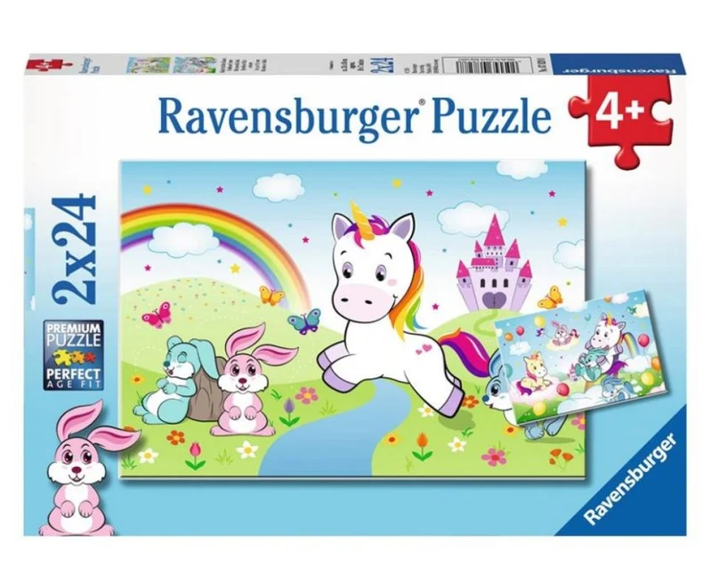 Ravensburger Fairy Tale Unicorn 2x24 Piece