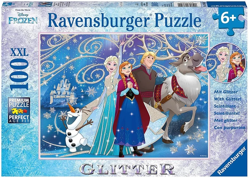 Ravensburger Disney Frozen Ii Glittery Snow XXL 100 Piece