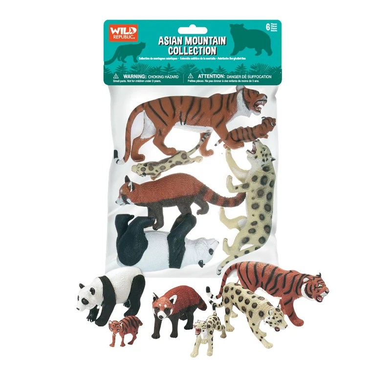 Wild Republic Asian Mountain Animals Polybag