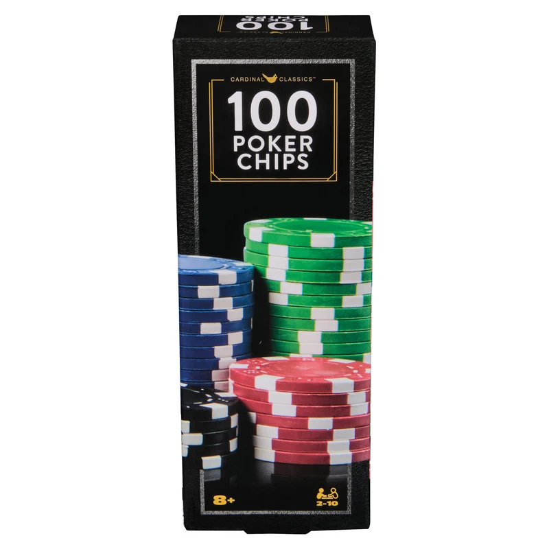 Cardinal Classic Poker Chips 100 Piece Set