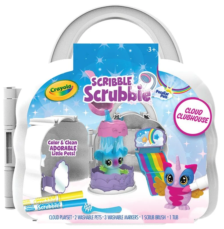 Crayola Scribble Scrubbie Cloud Clubhouse Kit