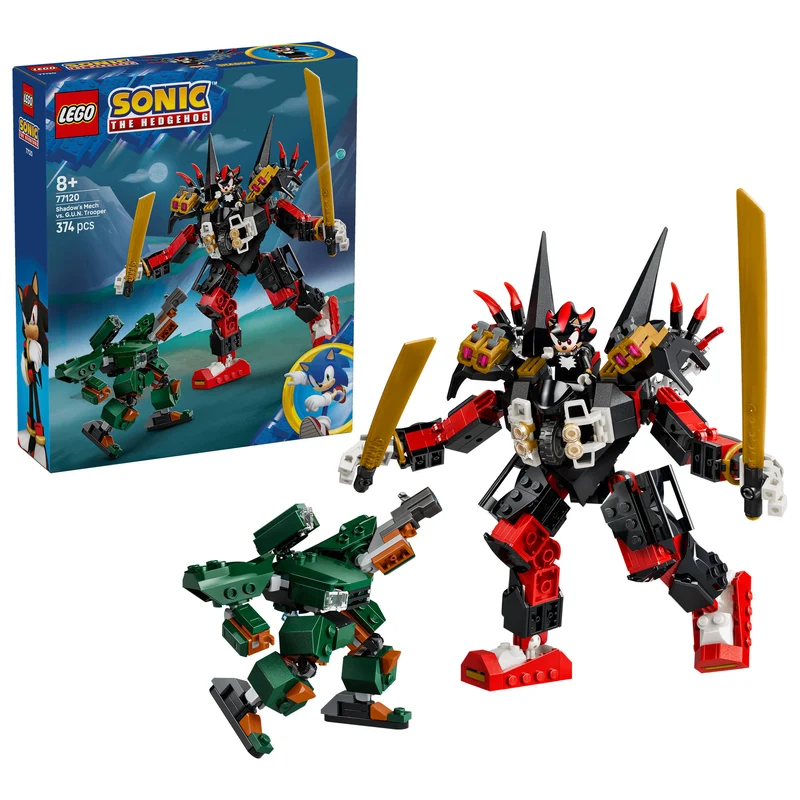 LEGO 77120 Sonic Shadow's Mech vs. G.U.N. Trooper