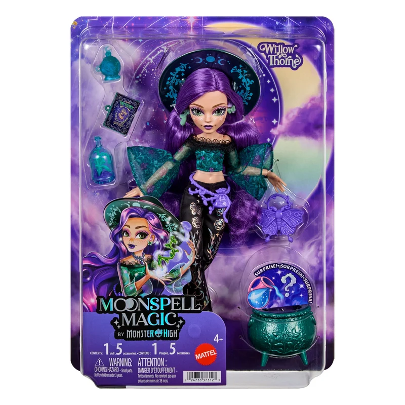 Monster High Moonspell Magic Doll - Willow Thorne