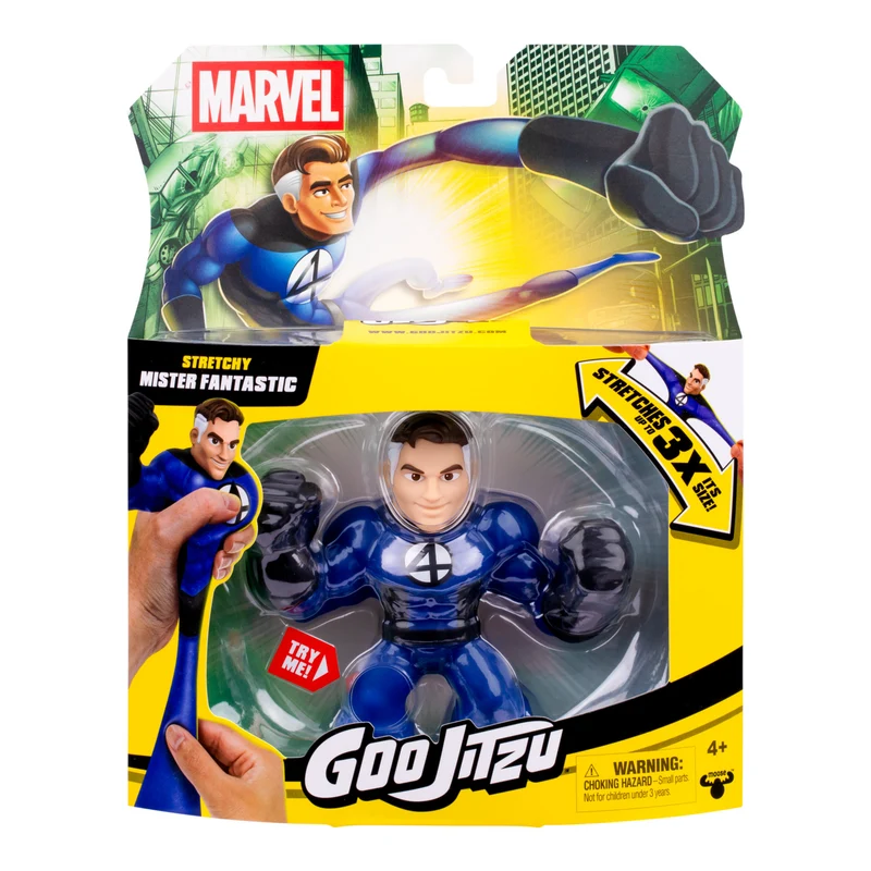 Goo Jit Zu Marvel Avengers Series 12 Action Figure - Mister Fantastic