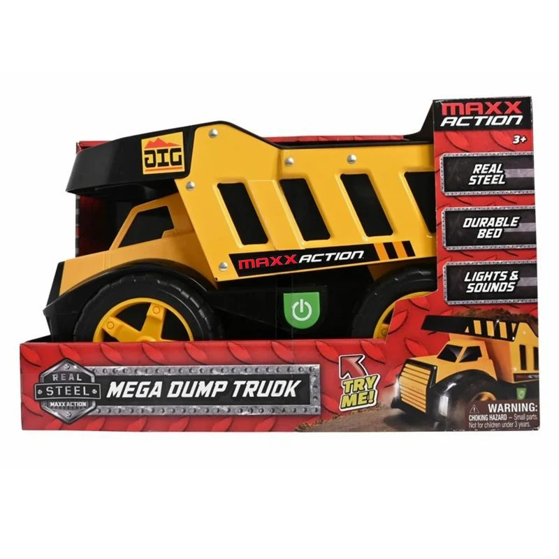 Maxx Action Maxx Metal Motorized Mega Dump Truck