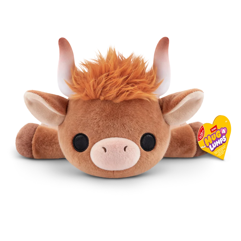 ZURU Hug A Lumps Small Weighted Plush Series 2 - Holly The Highland Cow