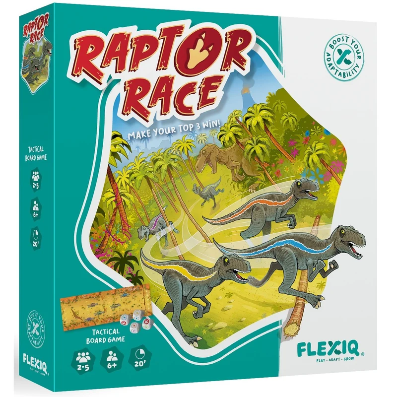 Raptor Race Board Game