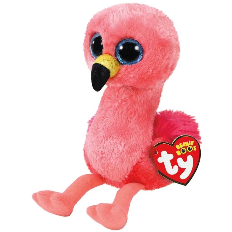 Ty Beanie Boos Regular - Gilda The Pink Flamingo