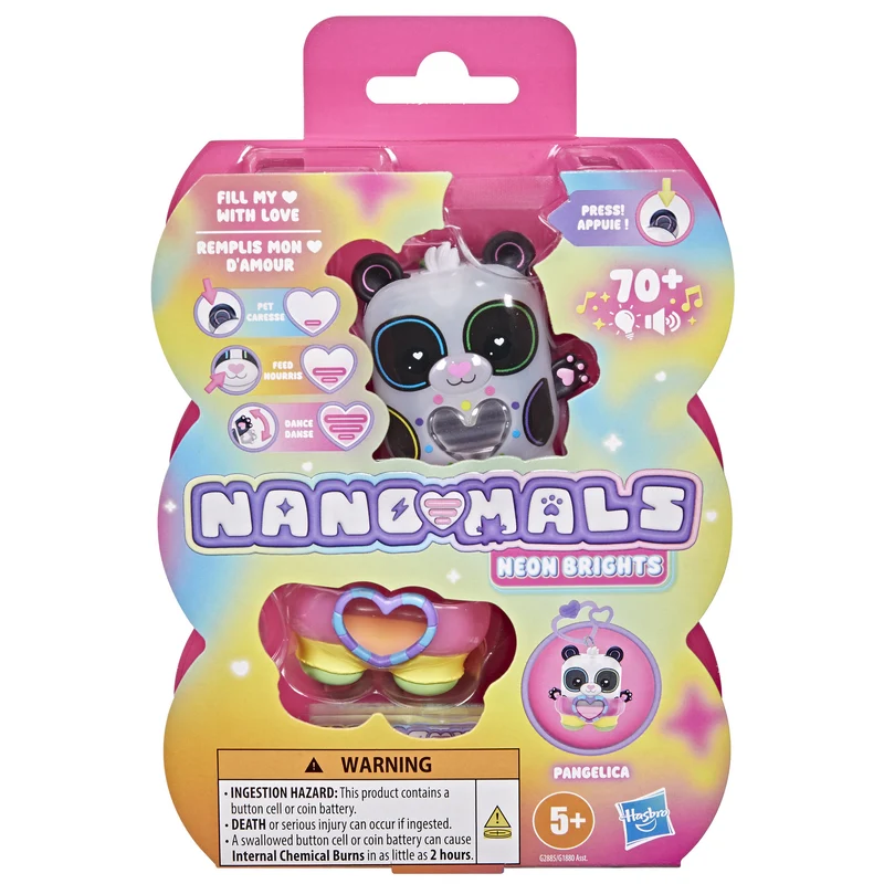 Nano-Mals Neon Brights - Pangelica the Panda
