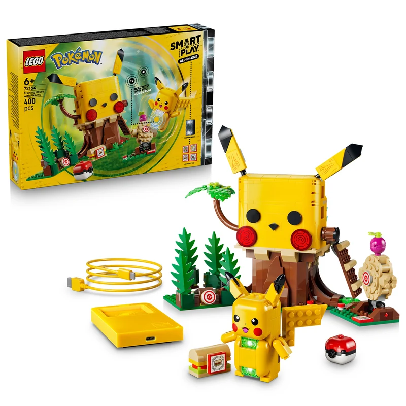 LEGO 72164 Pokémon SMART Play: Training House with Pikachu