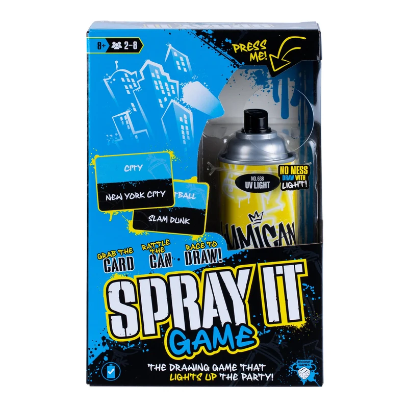 Spray It! Don't Say It! Game