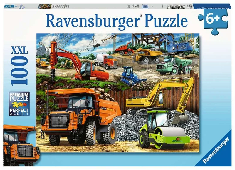 Ravensburger Construction Vehicles 100 Piece
