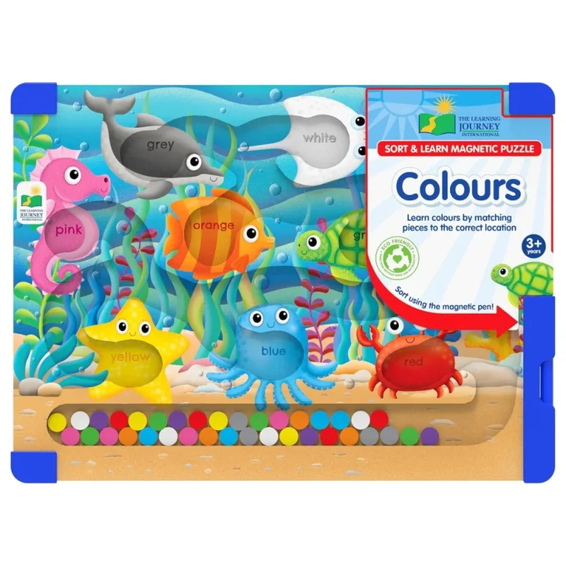 The Learning Journey Sort & Learn Magnetic Puzzle - Colours