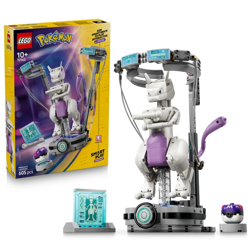 LEGO 72163 Pokémon SMART Play: Mewtwo's Lab Break