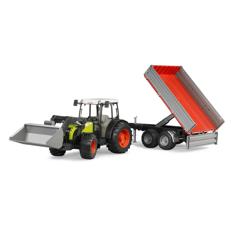 Bruder Claas Nectis with Frontloader & Trailer