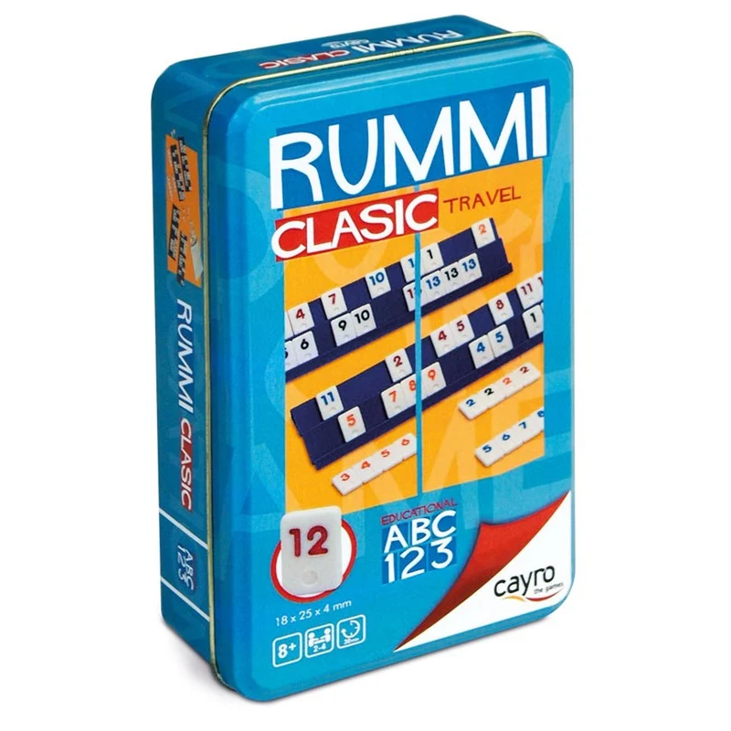 Cayro Rummi Classic Travel In Metal Tin
