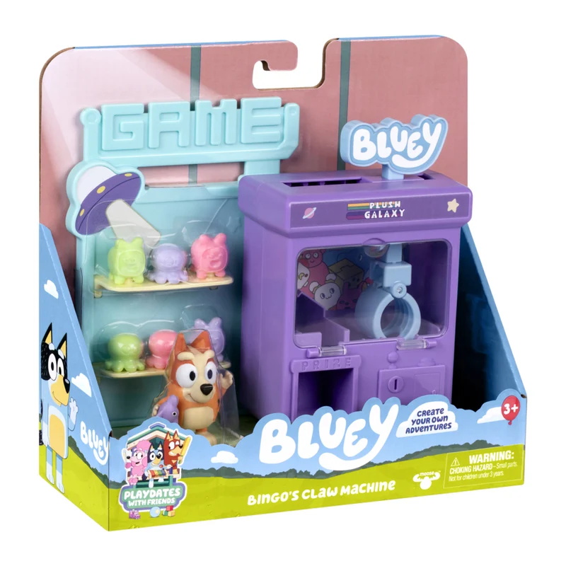 Bluey Mini Playset Claw Machine