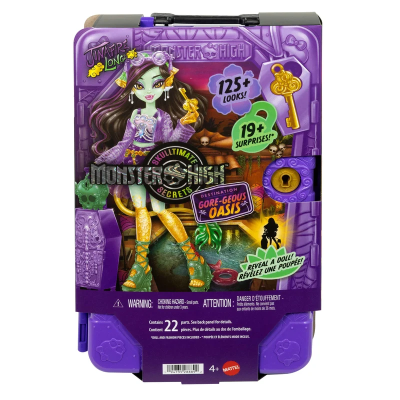 Monster High Skulltimate Secrets Gore-geous Oasis Series 7 Jinafire Long Playset