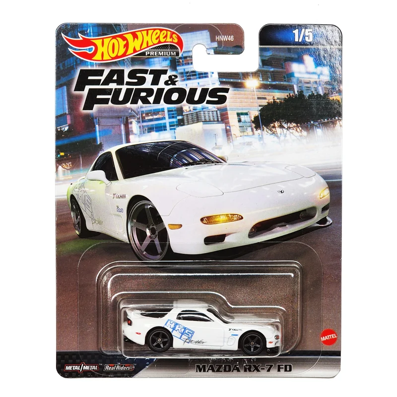 Hot Wheels Fast & Furious 1:64 Die-Cast Mazda RX-7 FD