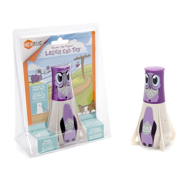HEXBUG Pester The Pigeon Cat Toy
