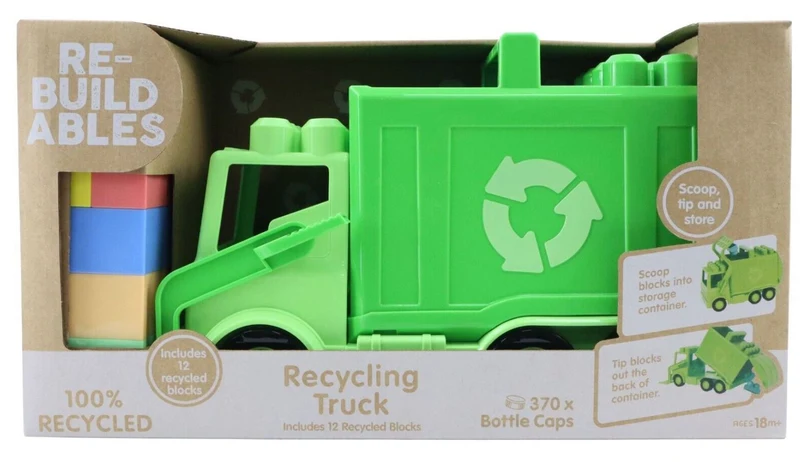 Rebuildables Recycling Truck