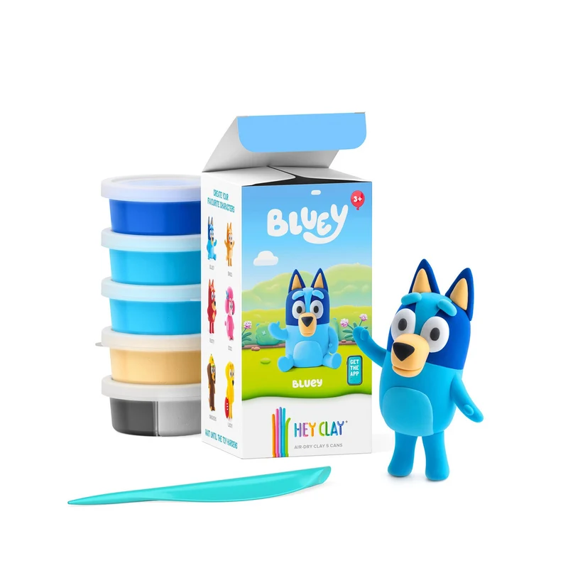 Hey Clay Bluey 5 Cans Assorted Styles