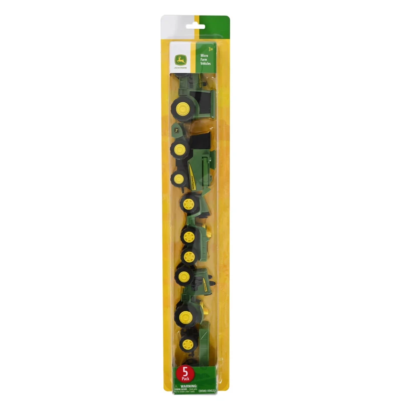 John Deere Micro Farm Vehicles 5-Pack
