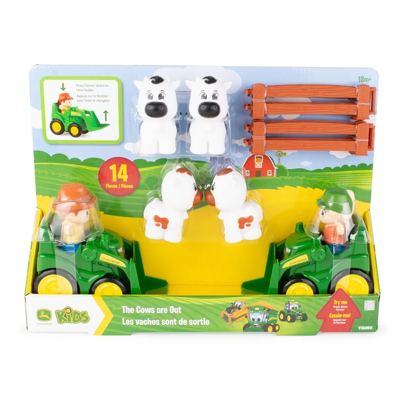 John Deere The Cows are Out Matching Game