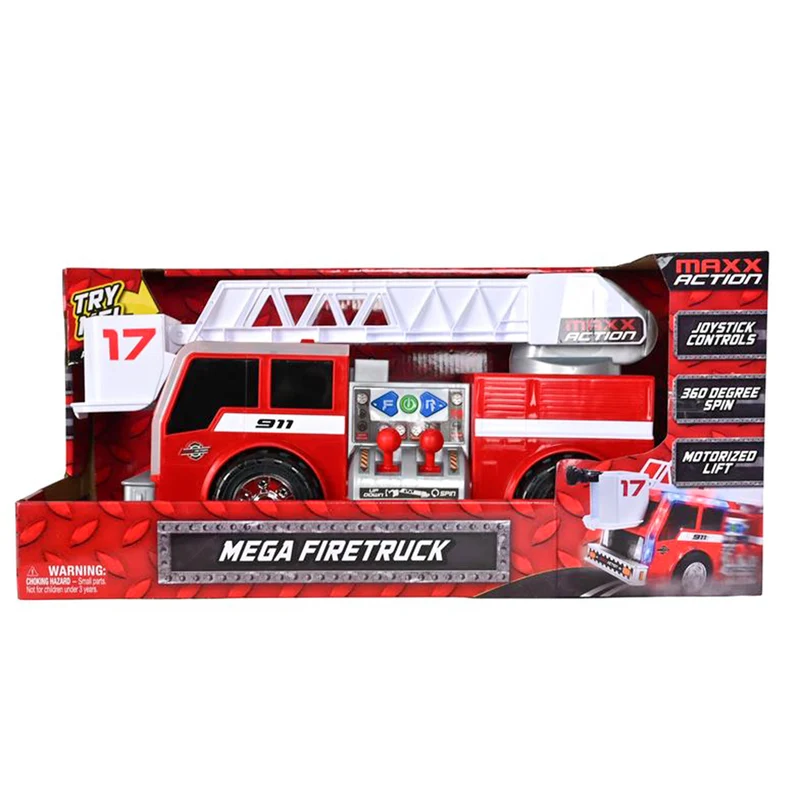 Maxx Action Lights & Sounds Mega Fire Truck