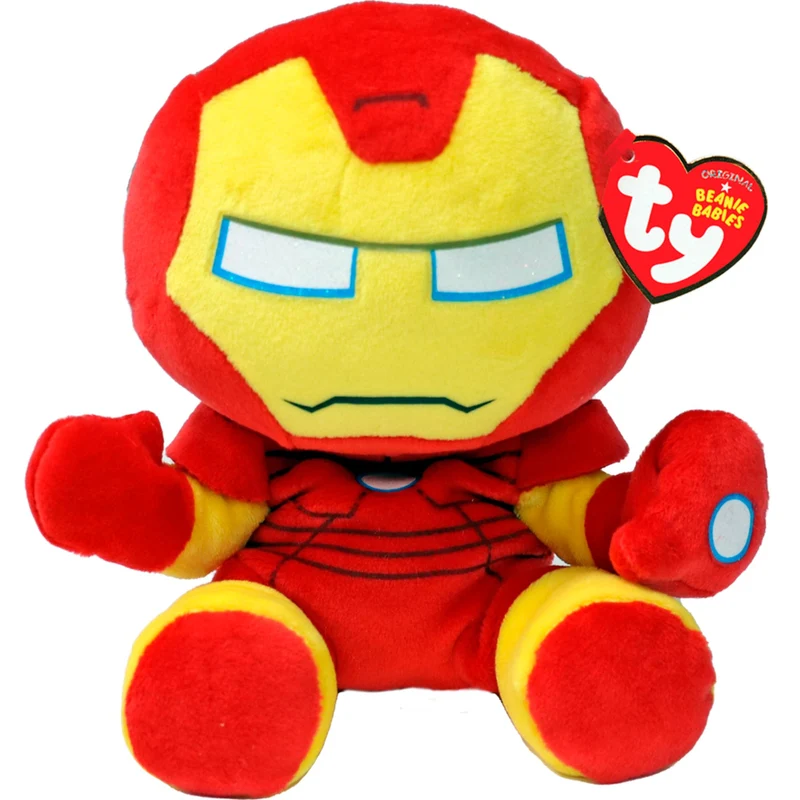 Ty Beanie Babies Floppy Regular - Marvel Iron Man