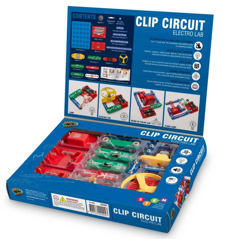 Heebie Jeebies Clip Circuit Electrolab