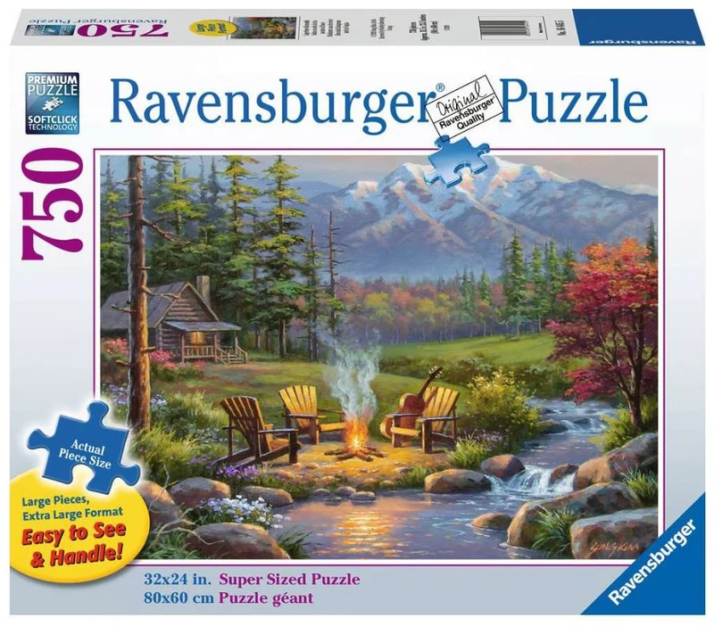 Ravensburger Riverside Livingroom 750 Piece