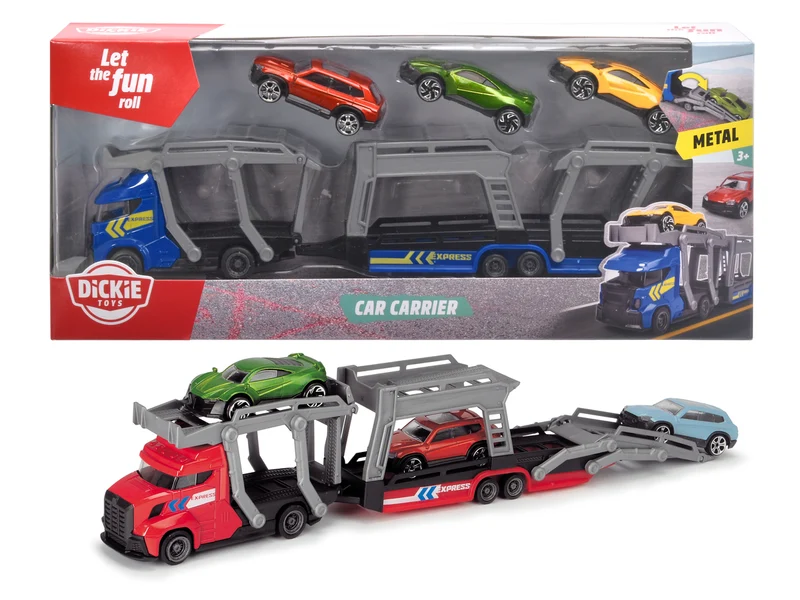 Dickie Toys Car Carrier 11 Inch Assorted Styles