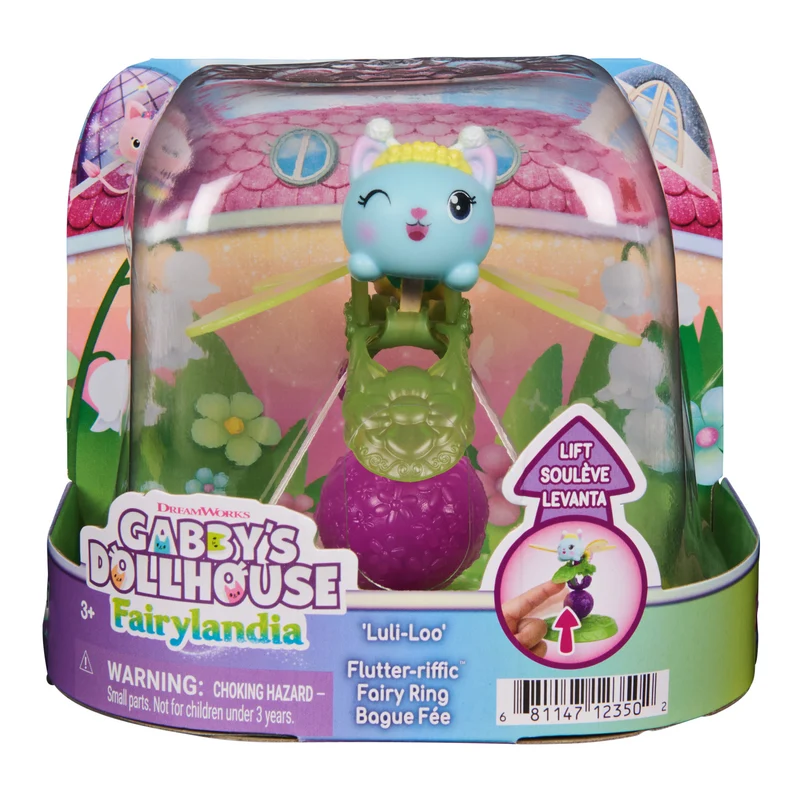 Gabby's Dollhouse Fairylandia Flutter-riffic Fairy Ring - Luliloo